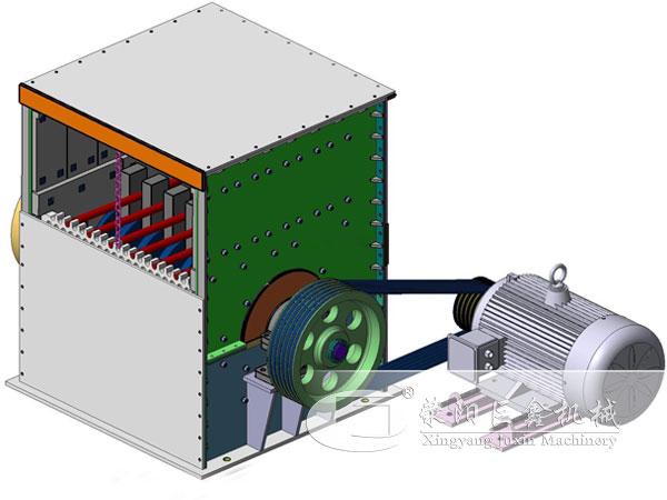 箱式破碎機(jī)原理圖